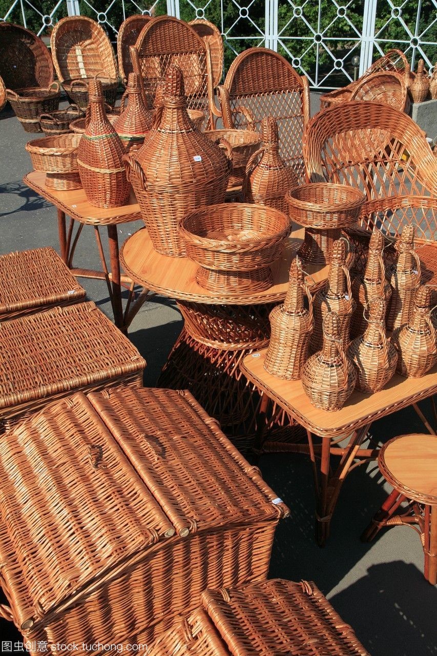 匈牙利塞格德柳條多功能茶臺(tái) 手工藝與實(shí)用性的完美交融